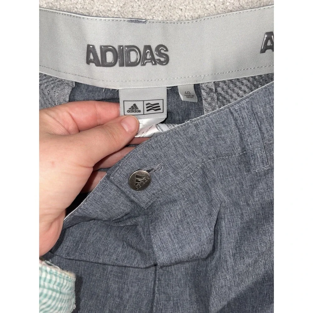 mens adidas performance shorts 40 dark gray 10in‎ Golf